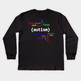 Autism Awareness Kids Long Sleeve T-Shirt